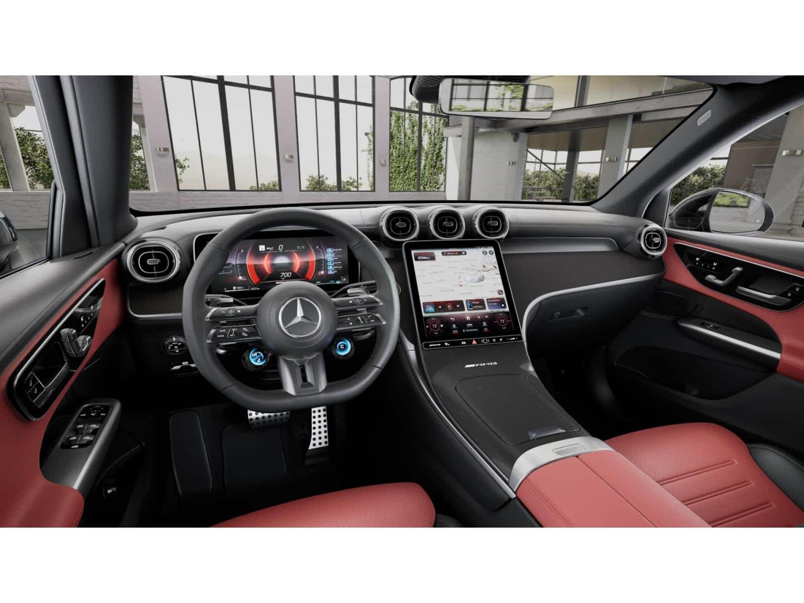 New 2026 Polar White Mercedes-Benz AMG® GLC 43 4MATIC SUV image 2