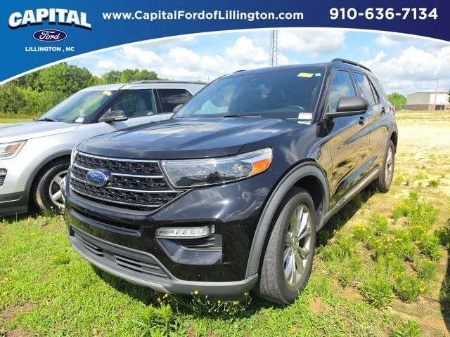 Used 2020 Black Ford XLT image 1