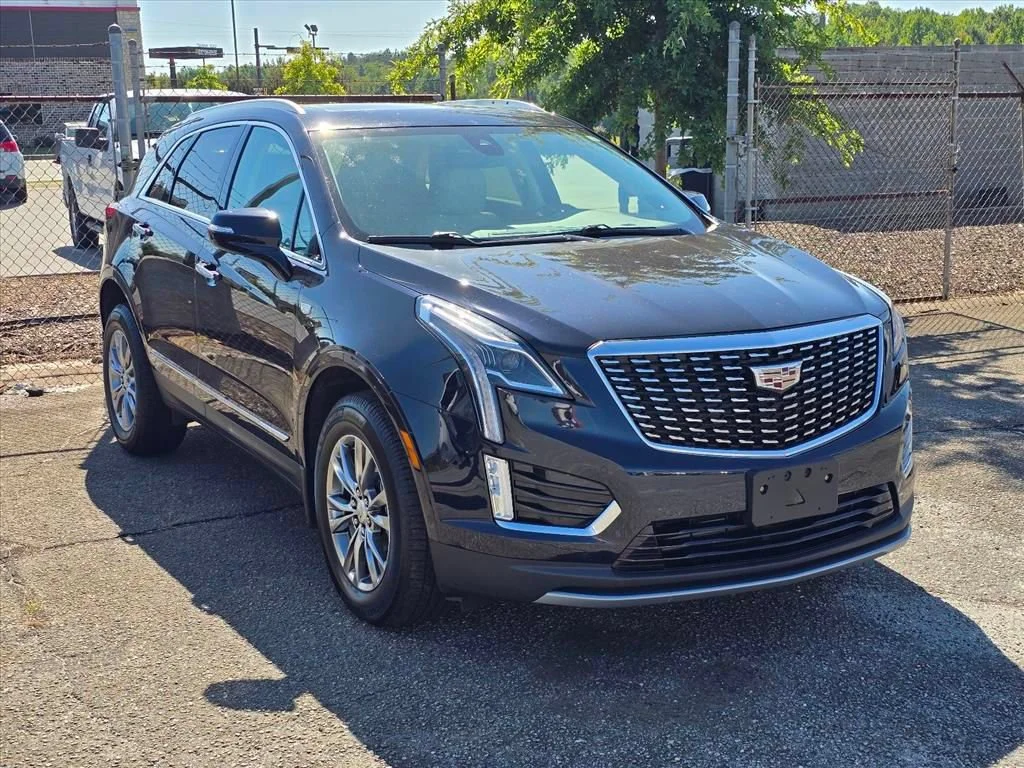 Used 2021 DARK MOON BLUE METALLIC Cadillac AWD Premium Luxury image 10