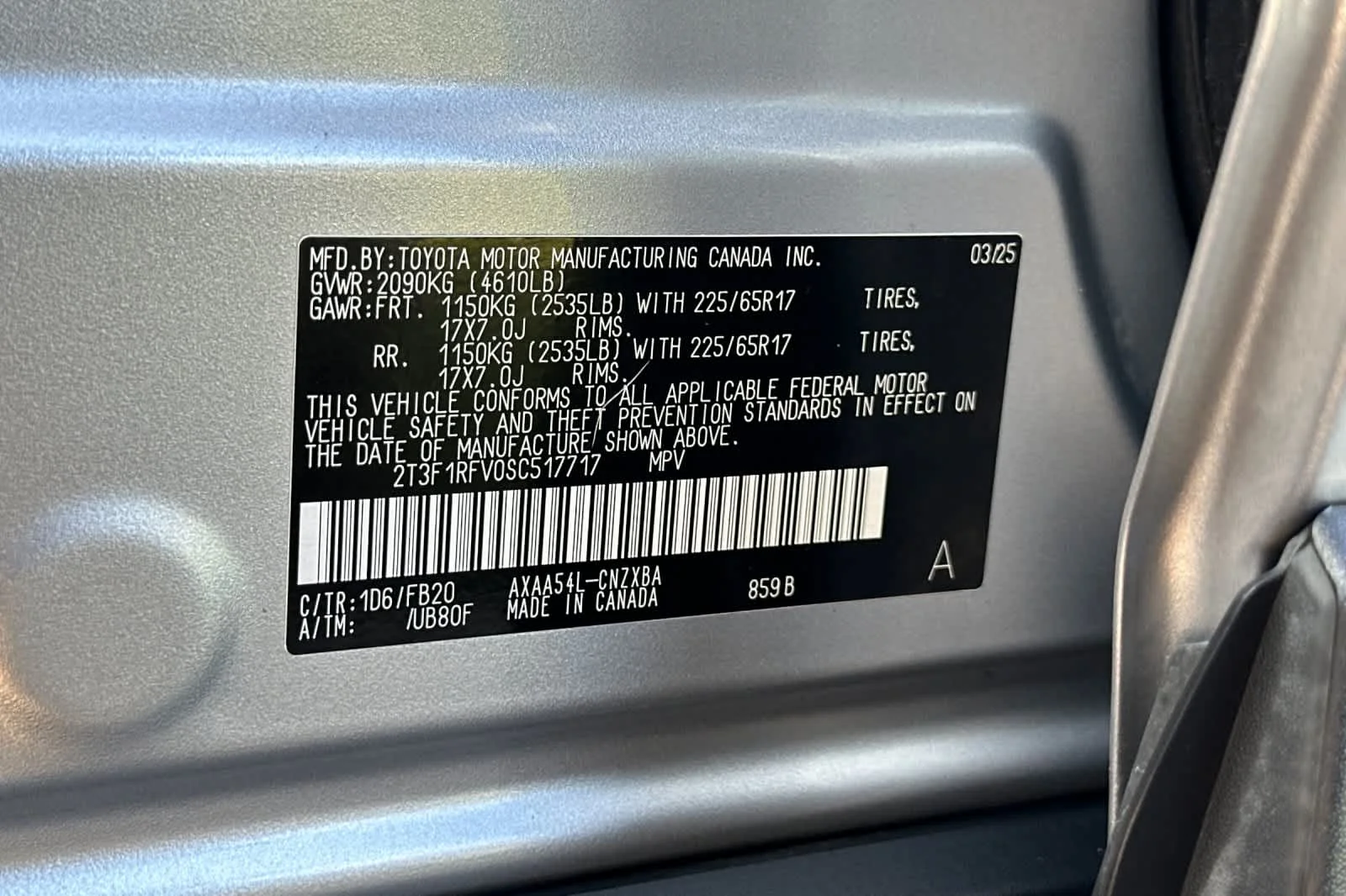 Certified Used 2025 Silver Sky Metallic Toyota LE image 27