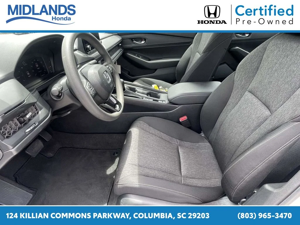 Certified Used 2025 Platinum White Pearl Honda 1.5T SE image 13