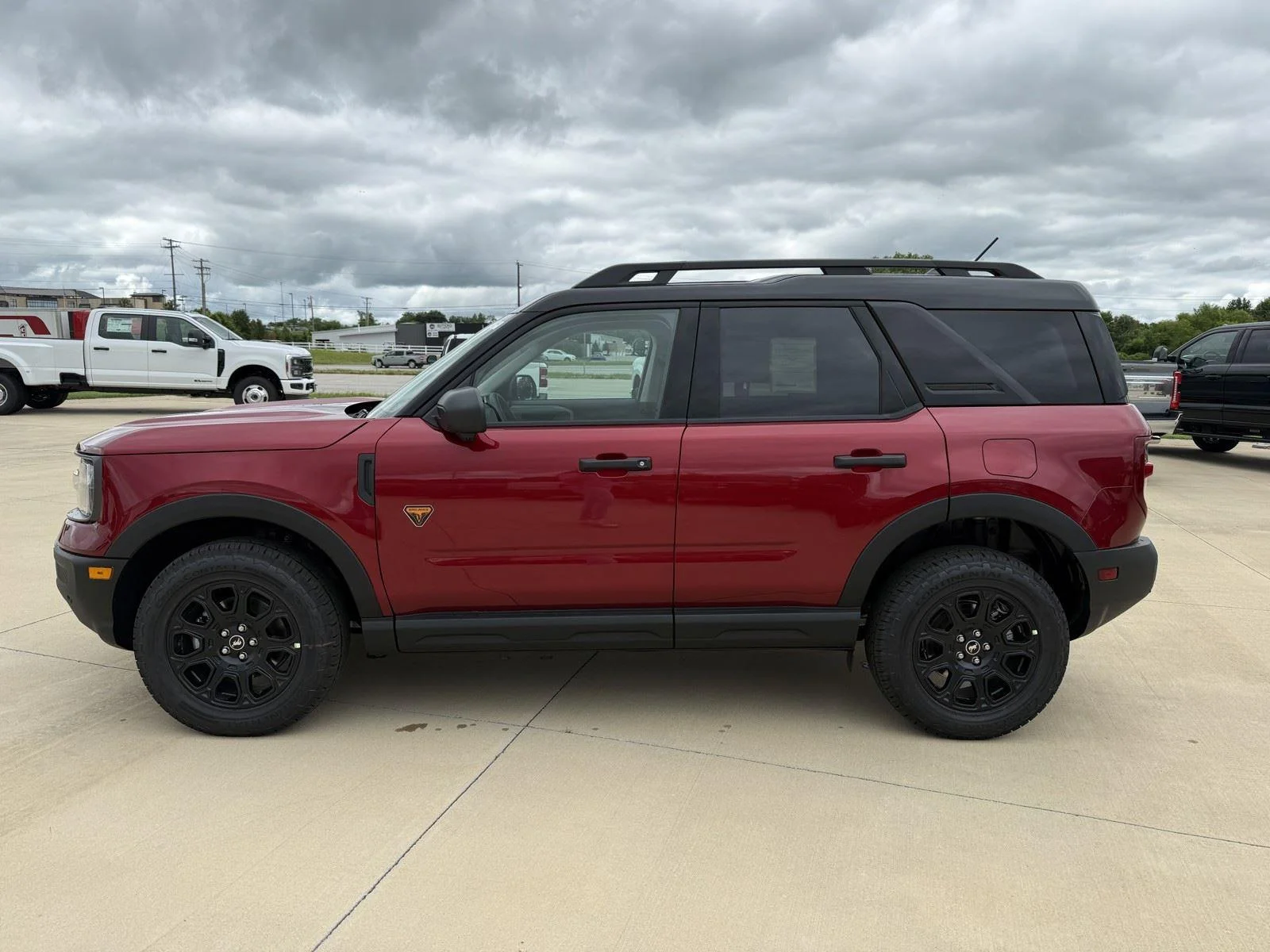 New 2026 Ruby Red Metallic Tinted Clearcoat Ford Badlands image 5