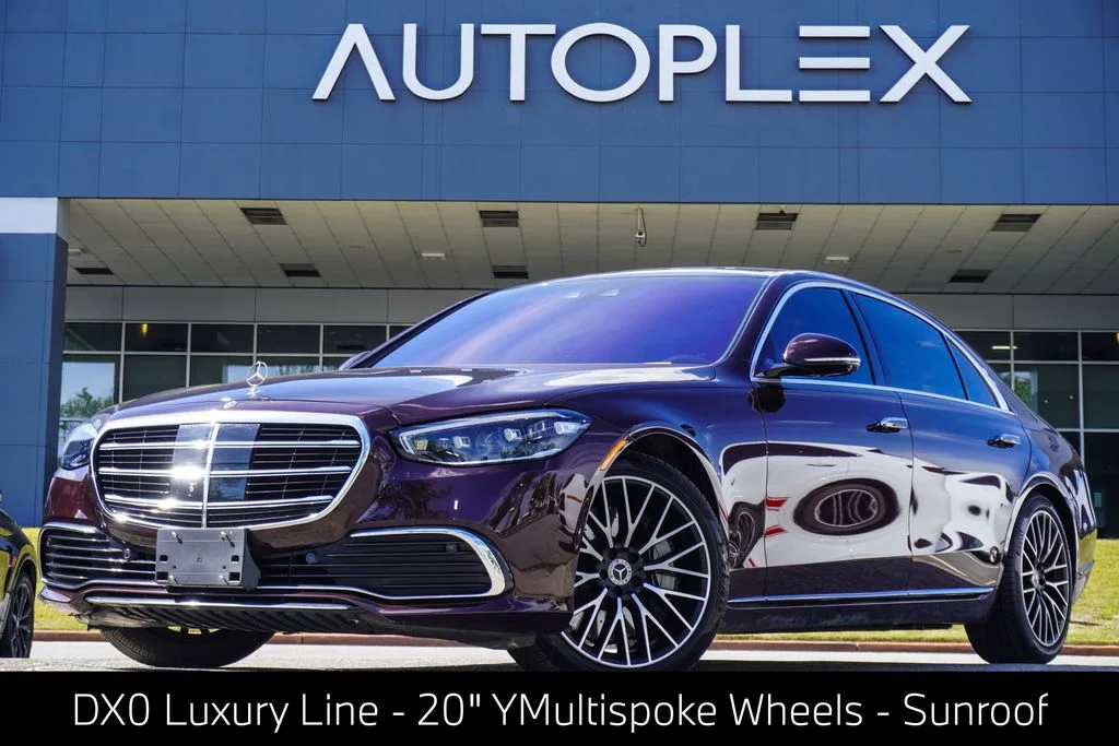 Used 2022 Red Mercedes-Benz S 580 image 1