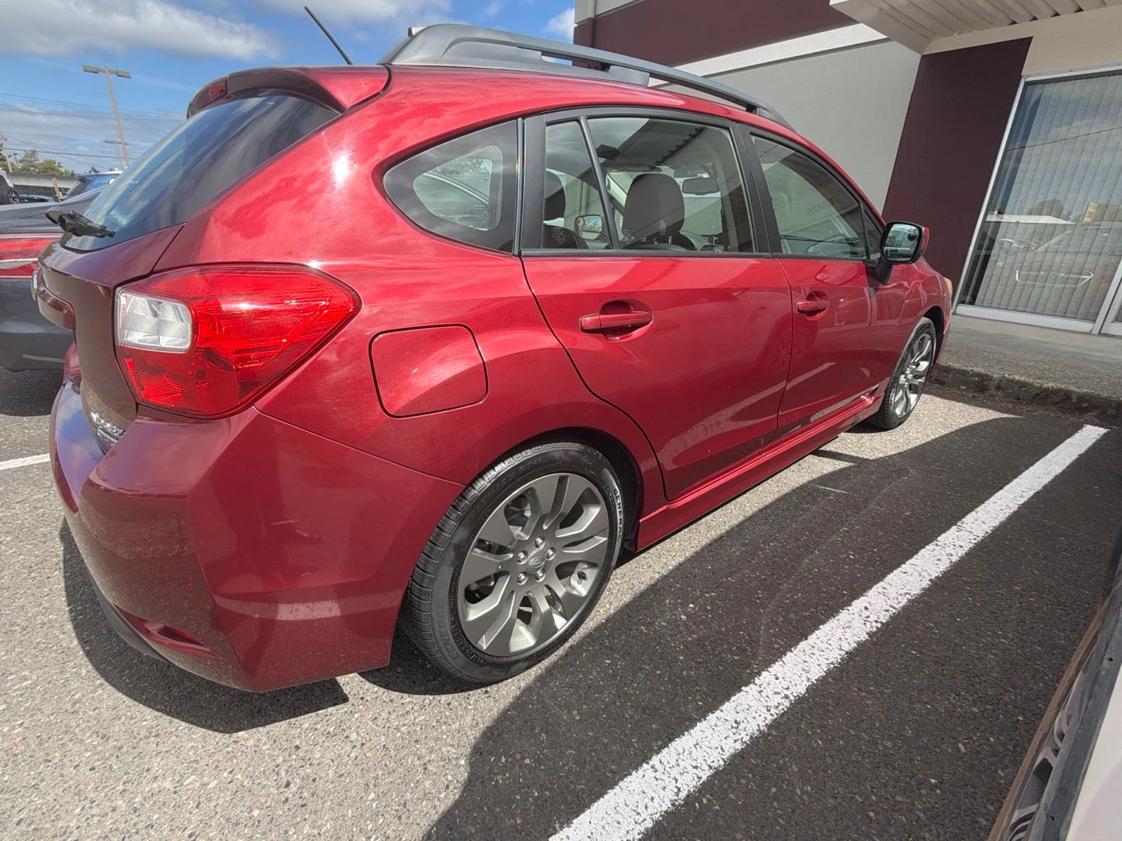 Used 2012 Lightning Red Subaru 2.0i Limited image 4