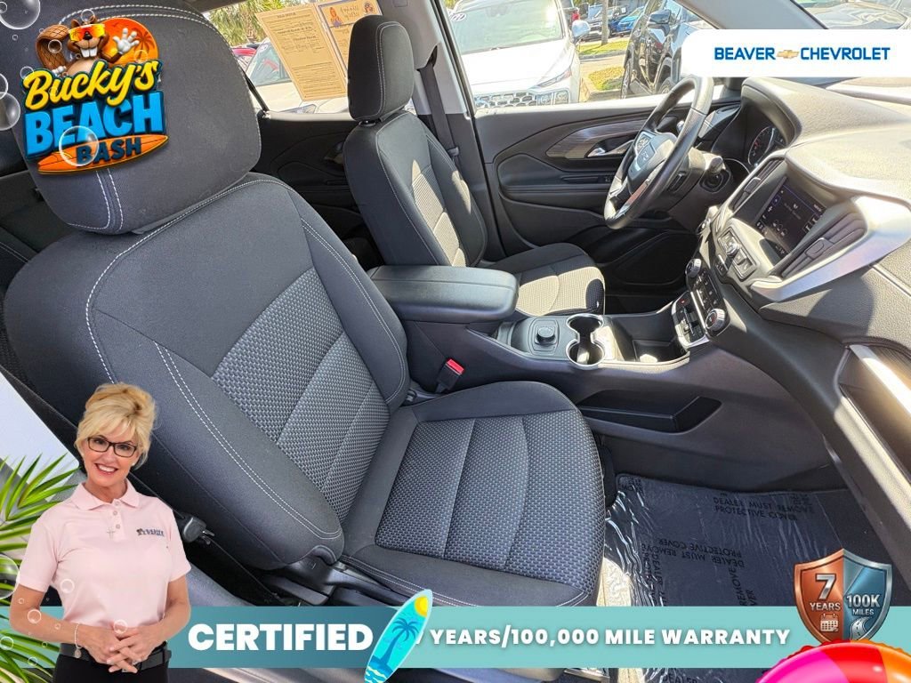 Used 2024 Ebony Twilight Metallic GMC SLE image 24