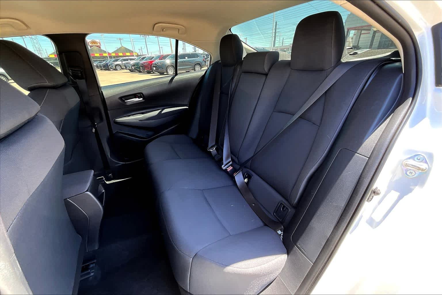 Used 2021 Super White Toyota LE image 20