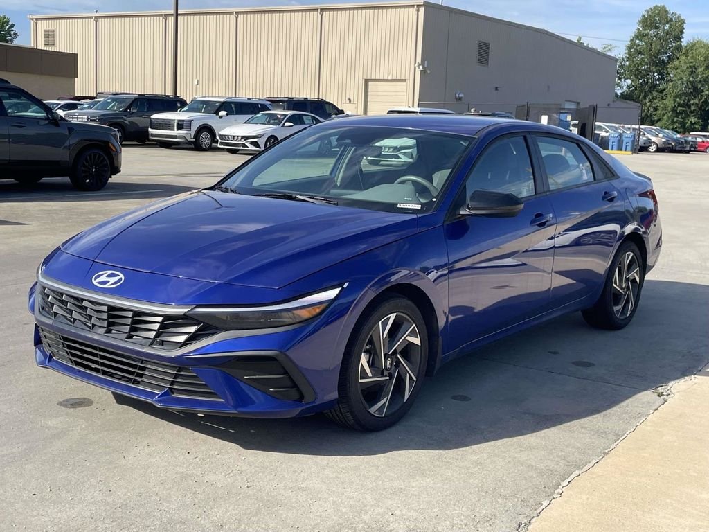 New 2025 Blue Hyundai SEL Sport image 7