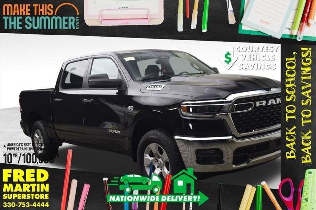 New 2026 Diamond Black Crystal Pearlcoat RAM BIG HORN image 1