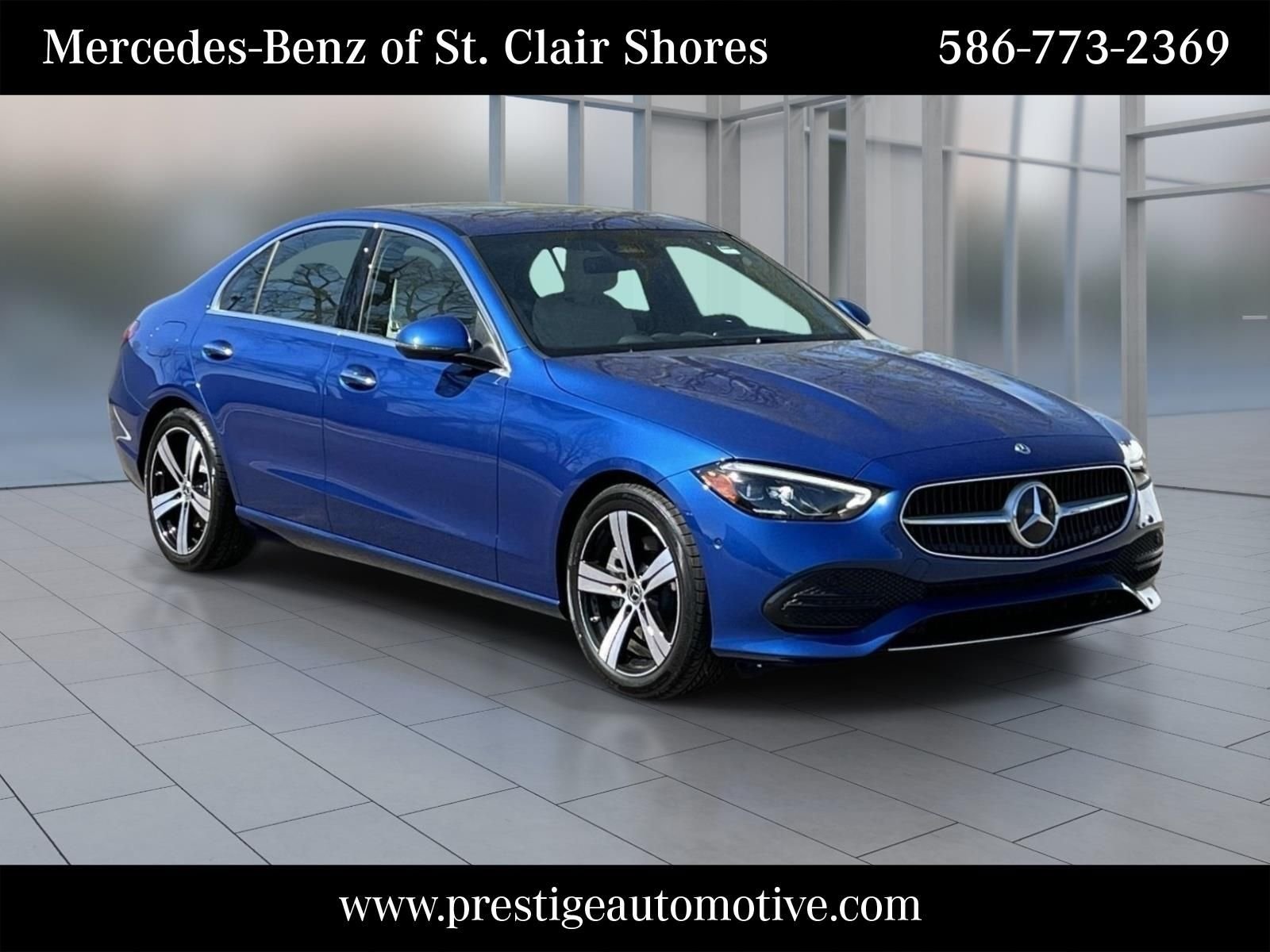 Certified Used 2025 Blue Mercedes-Benz C 300 image 7