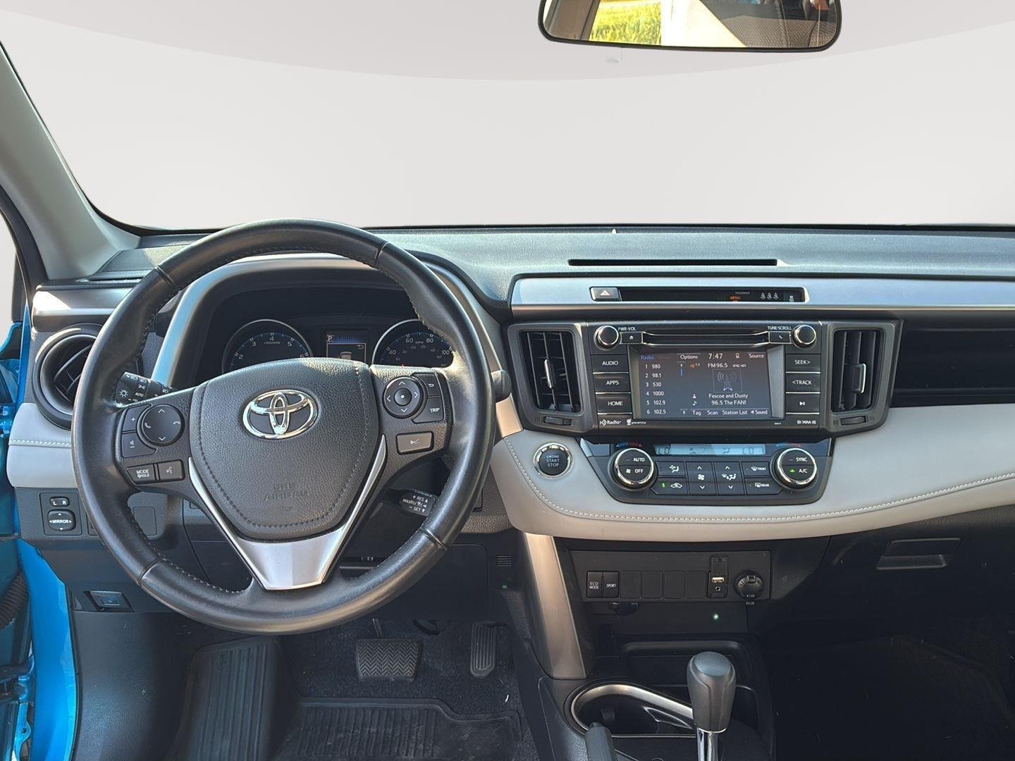 Certified Used 2018 Electric Storm Blue Toyota XLE image 6