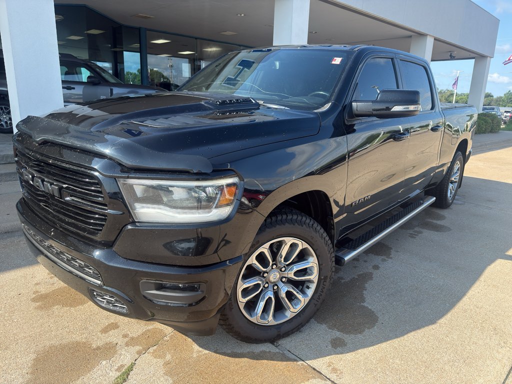 Used 2019 Diamond Black Crystal Pearl Ram Sport image 7