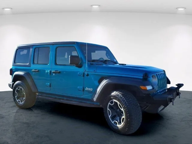 Used 2019 Teal Jeep Unlimited Sport S image 5