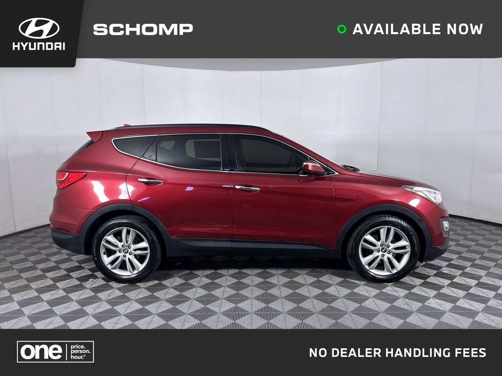Used 2014 Serrano Red Hyundai  image 1