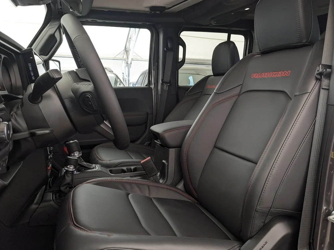 New 2026 Grey Jeep Rubicon - - 4x4 - Nappa Leather - Freedom Top Hardtop - 8- Speed Auto - Remote Start & More! image 14