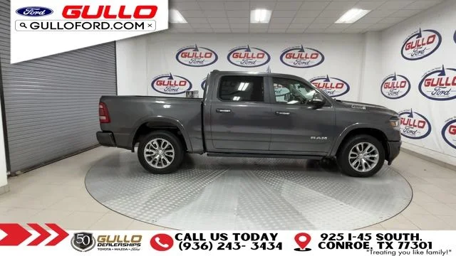 Certified Used 2021 Granite Crystal Clearcoat Metallic Ram Laramie image 9