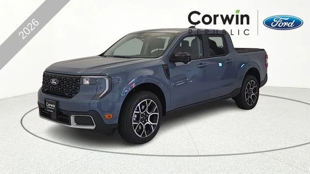 New 2026 Azure Gray Metallic Tri-Coat Ford Lariat® image 3