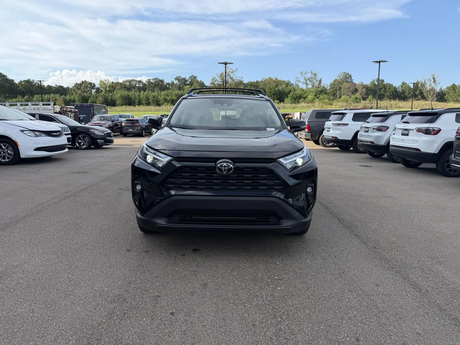 Used 2023 Midnight Black Metallic Toyota XLE Premium image 2