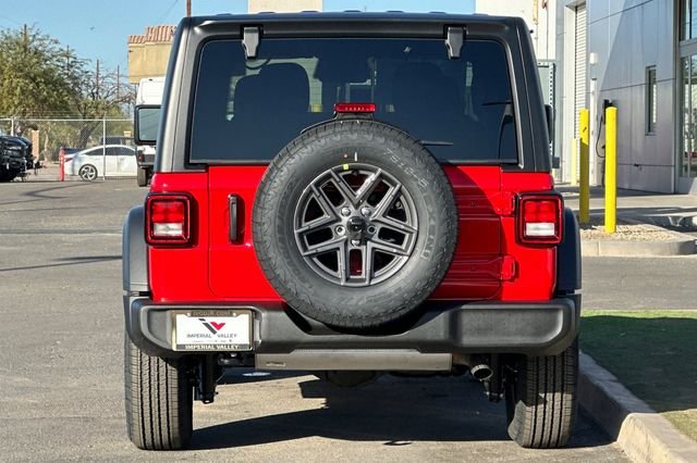 New 2026 Firecracker Red Clear-Coat Exterior Paint Jeep Sport S image 8