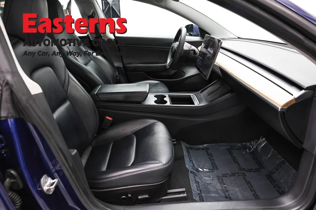 Used 2021 Blue Tesla Standard Range Plus image 18