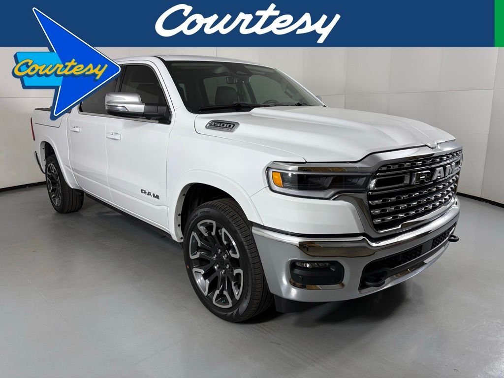 New 2026 Bright White Clearcoat RAM Limited image 1