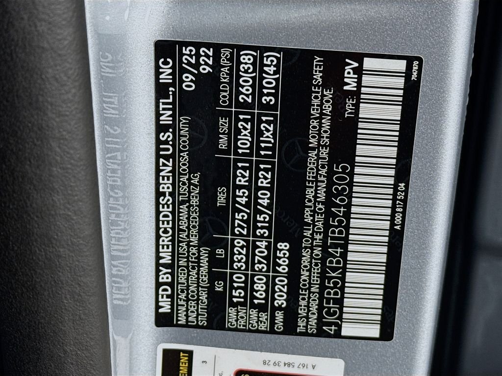 New 2026 Cirrus Silver Metallic Mercedes-Benz GLE 450 image 32