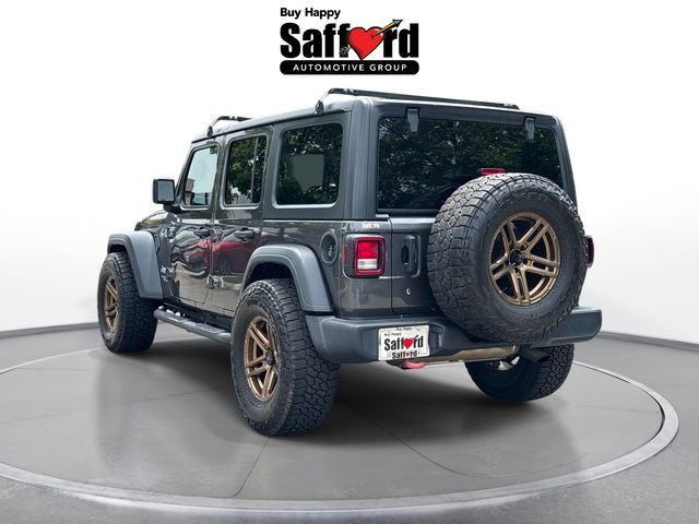 Used 2018 Gray Jeep Unlimited Sport S image 5
