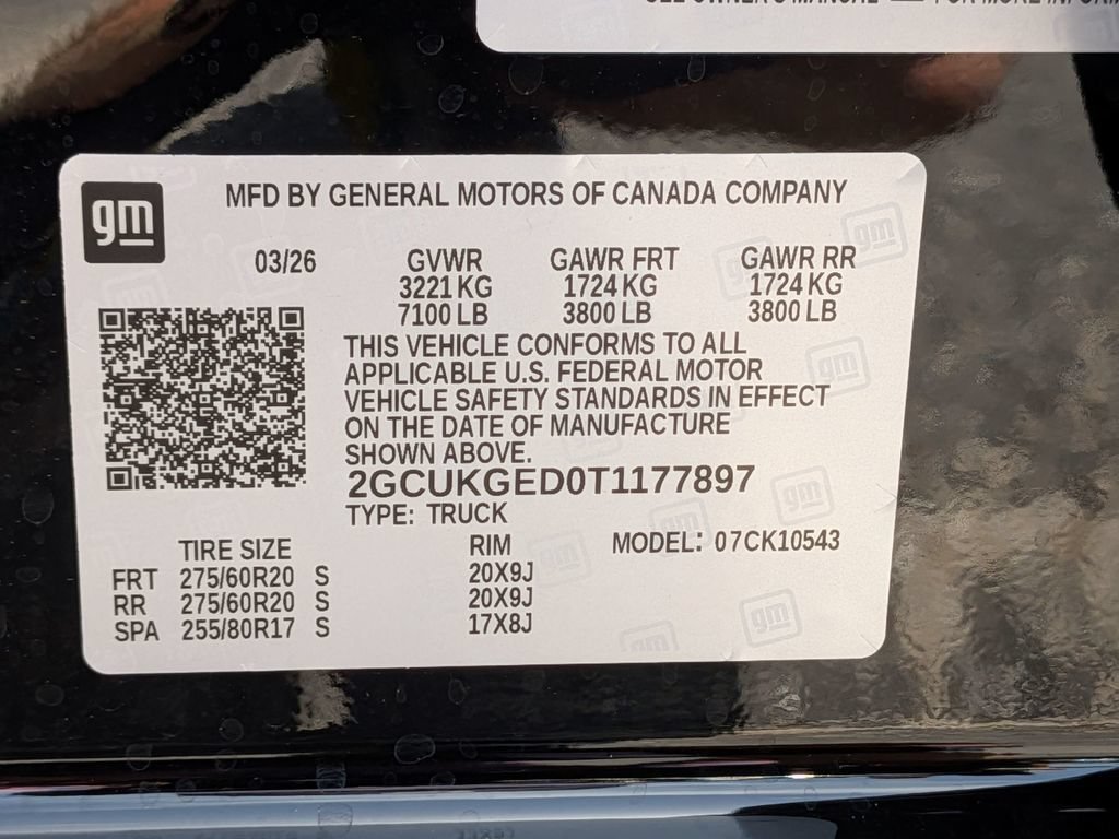 New 2026 Black Chevrolet LTZ image 29