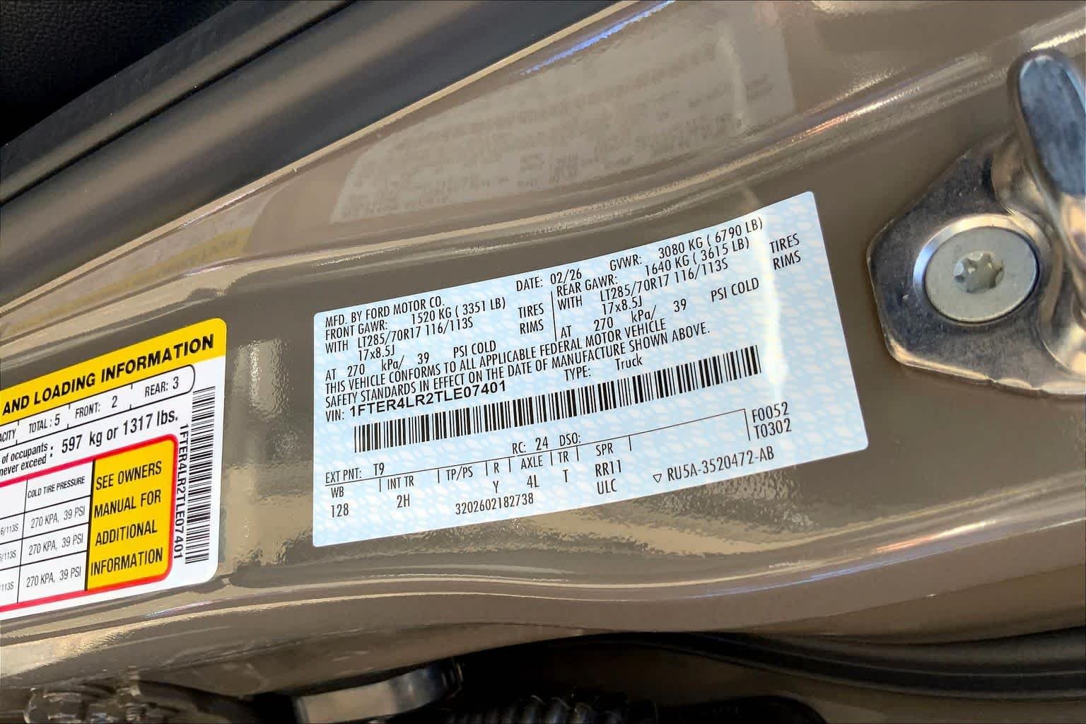 New 2026 Marsh Gray Ford Raptor® image 16