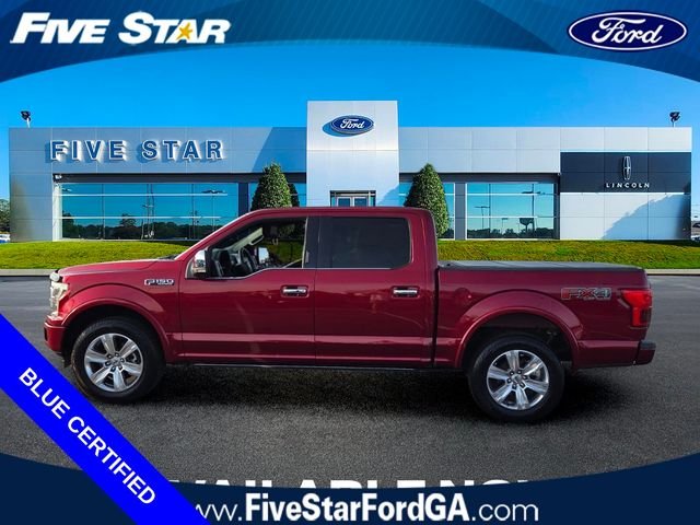 Certified Used 2019 Ruby Red Metallic Ford Platinum image 4