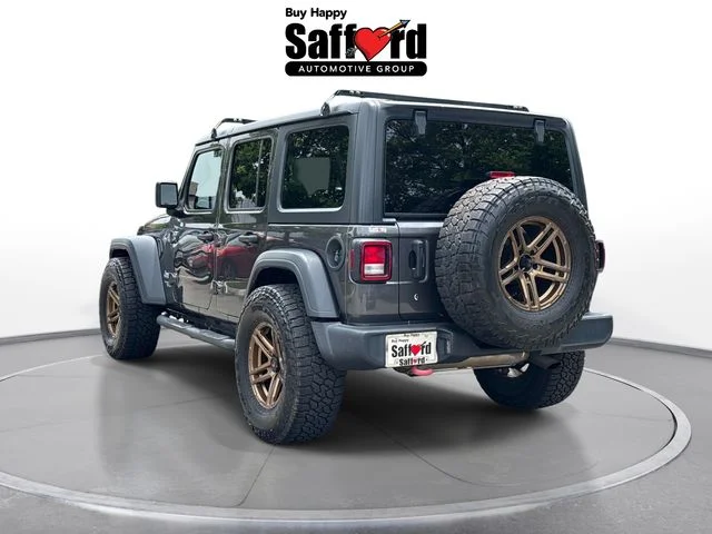 Used 2018 Gray Jeep Unlimited Sport S image 5