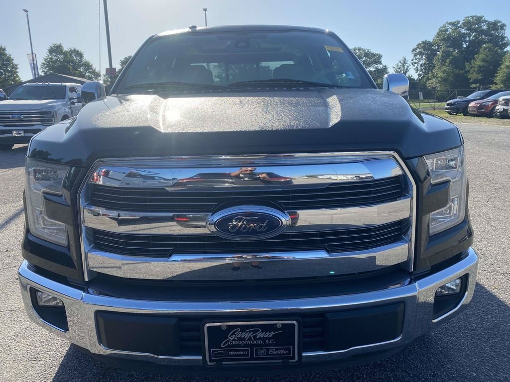 Used 2016 Shadow Black Ford Lariat image 2
