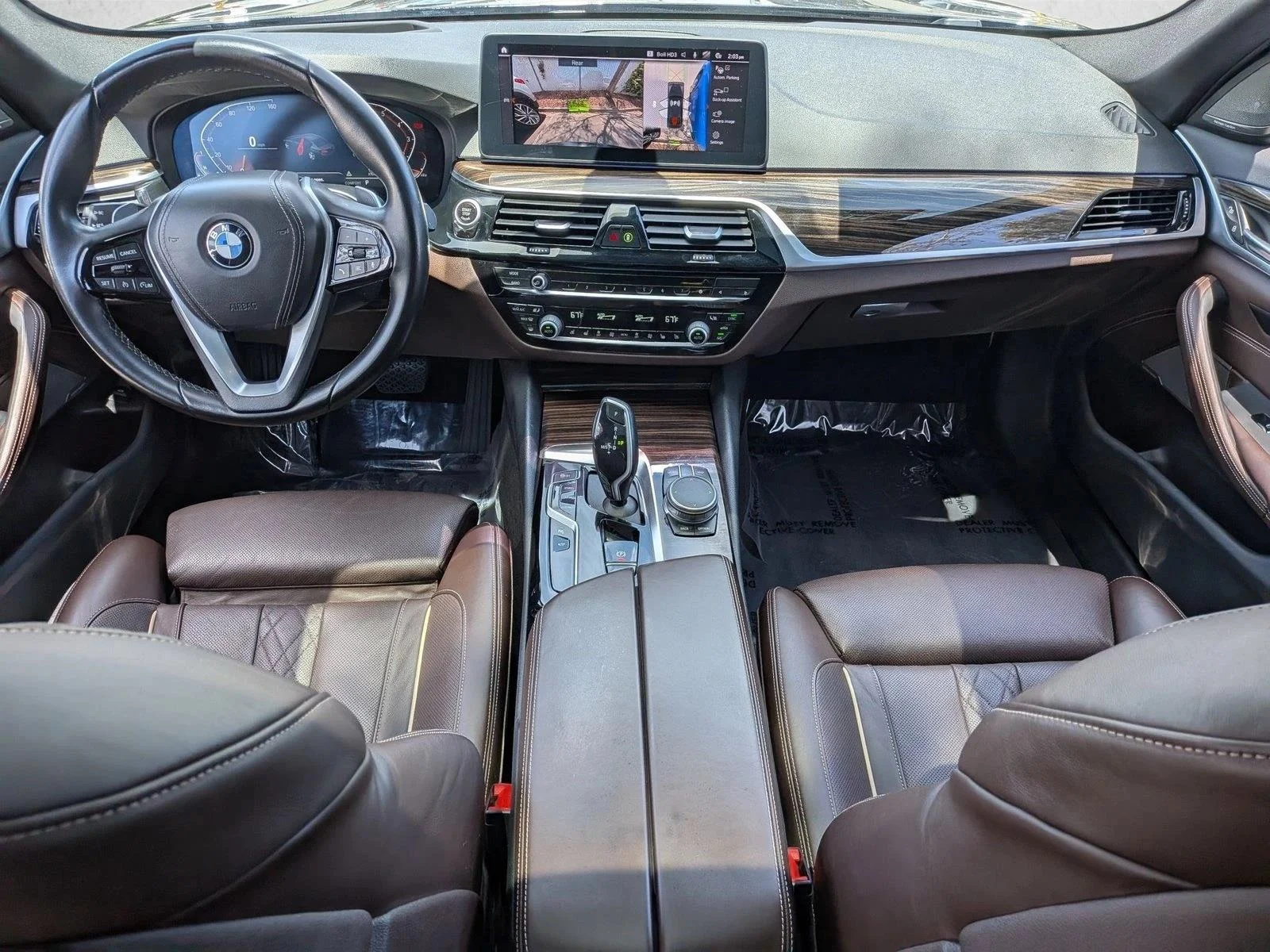 Used 2021 Black BMW 540i xDrive image 14