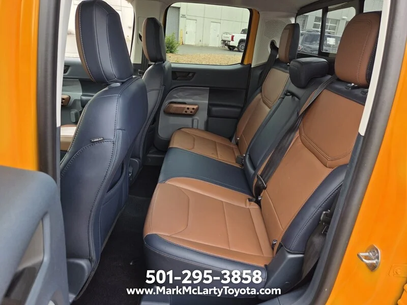 Used 2022 Orange FORD LARIAT FWD SUPERCREW image 10