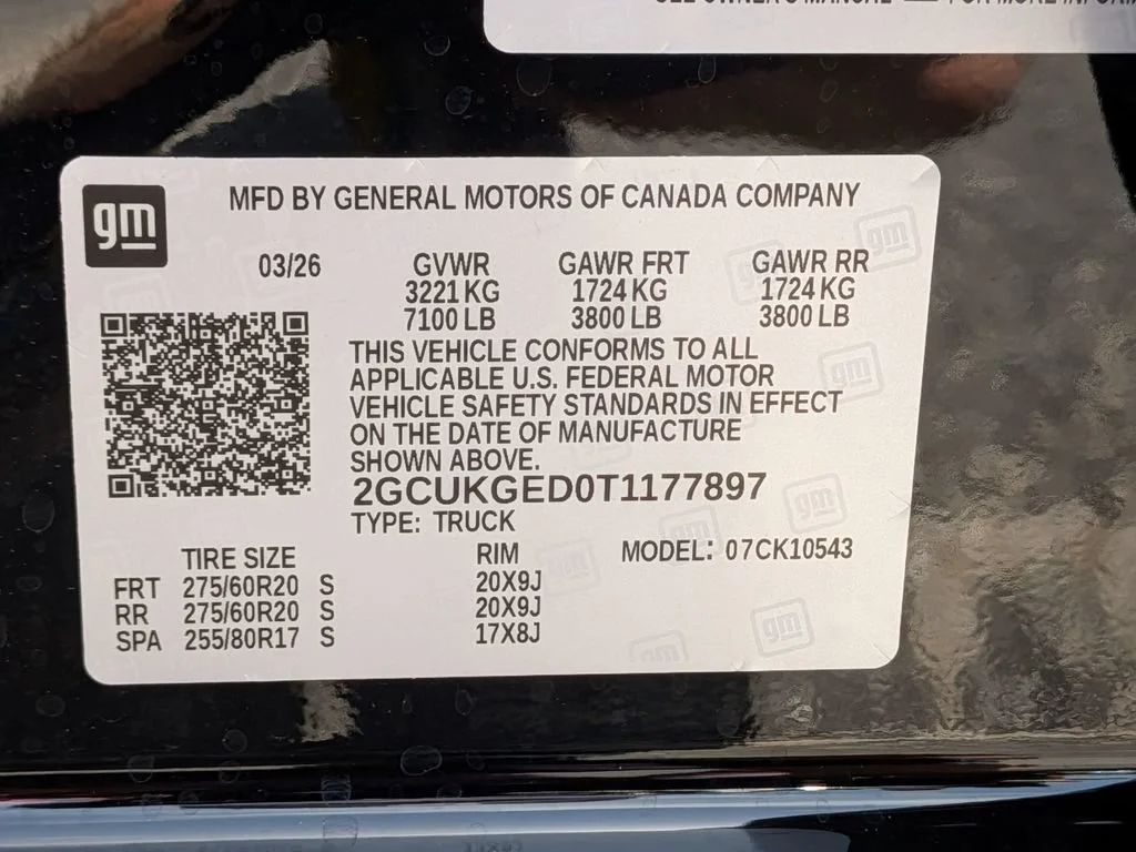 New 2026 Black Chevrolet LTZ image 29