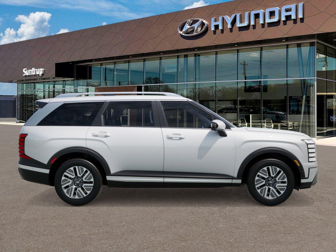 New 2026 Creamy White Pearl Hyundai Blue SEL Premium 8P image 7