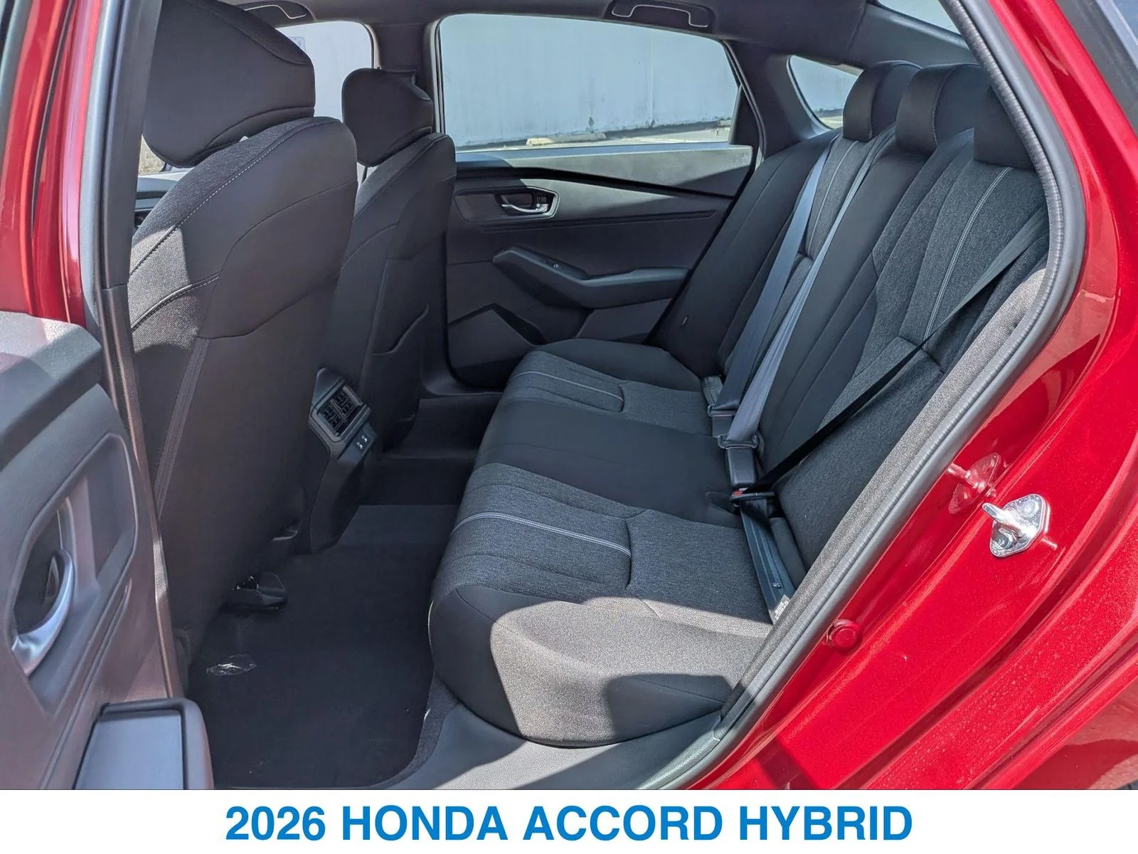 New 2026 Radiant Red Metallic Honda Sport Hybrid image 23