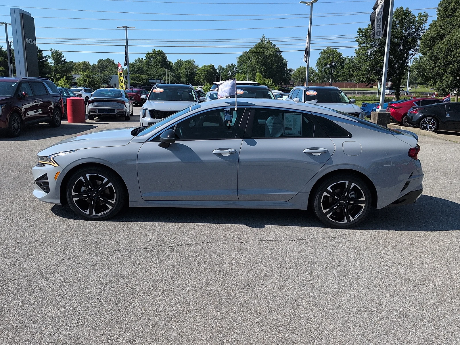 Certified Used 2023 Wolf Gray - C7S Kia GT-Line image 4