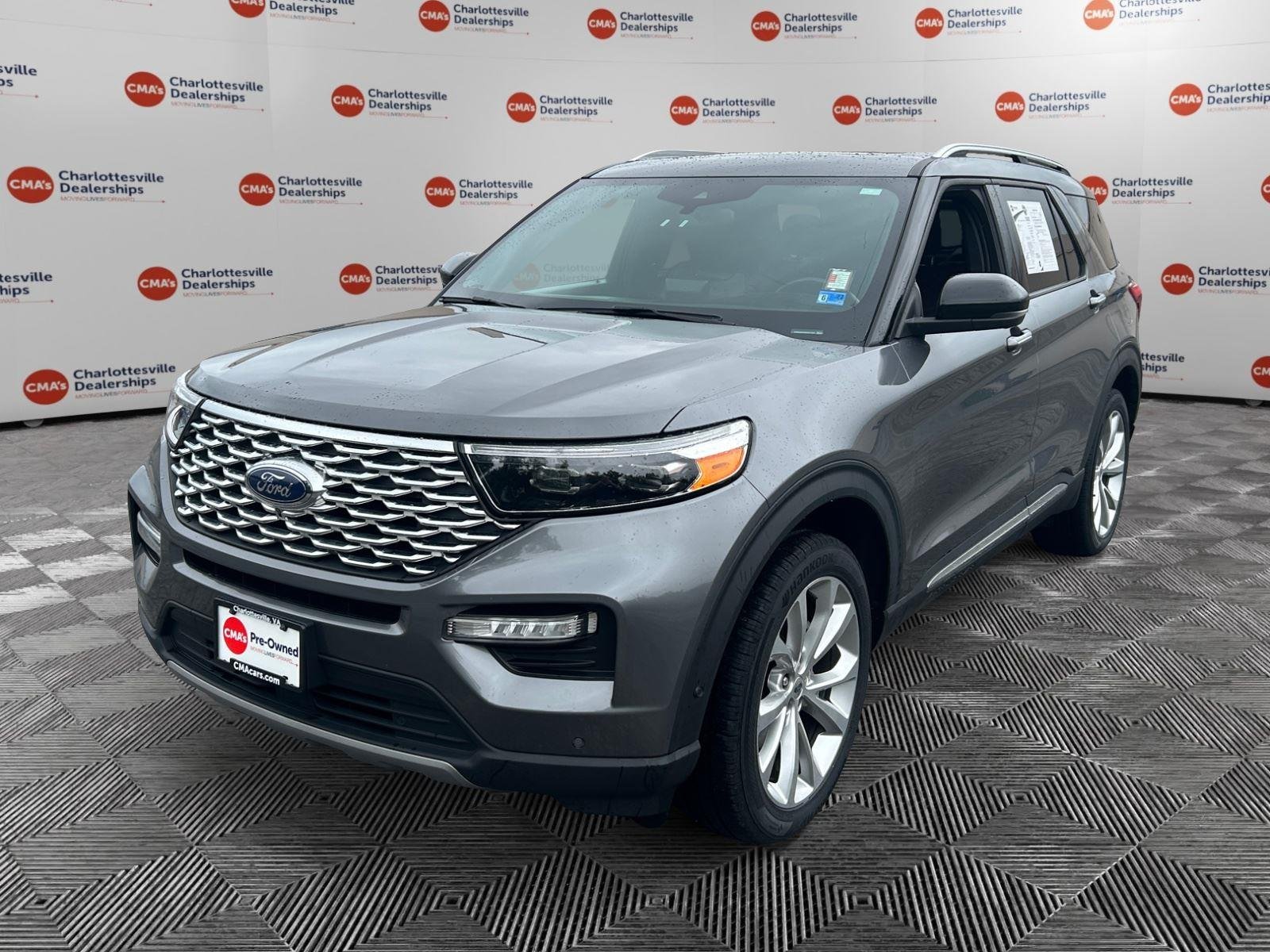 Used 2022 Carbonized Gray Ford Platinum image 1