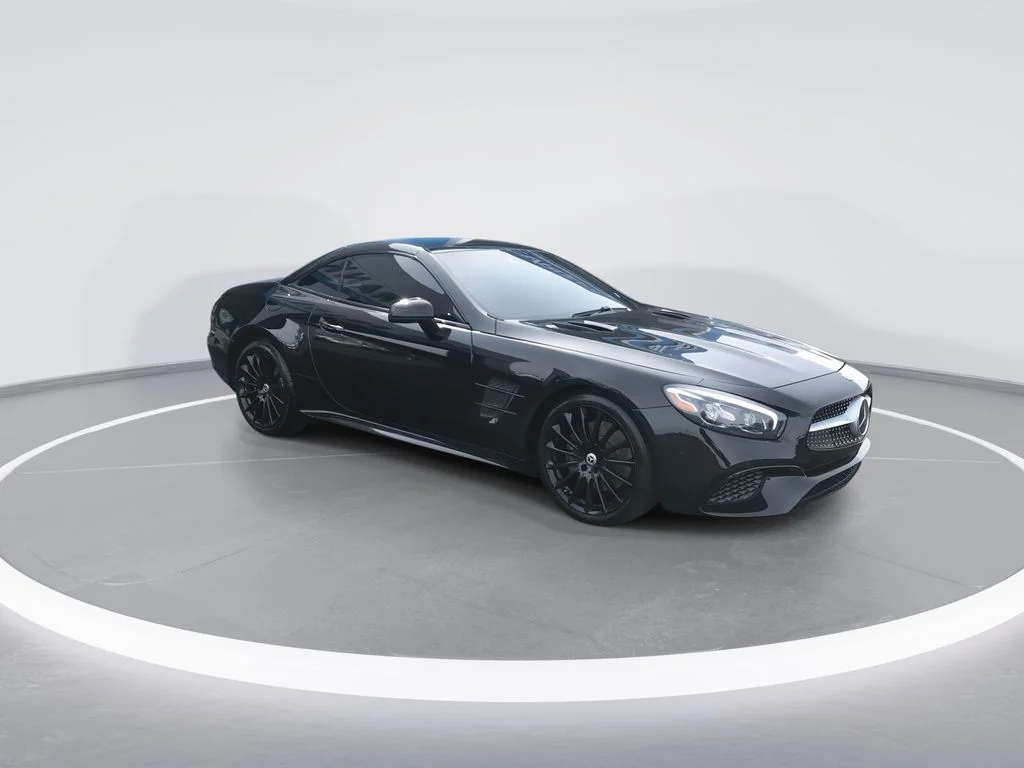 Used 2017 Black Mercedes-Benz SL 450 image 2