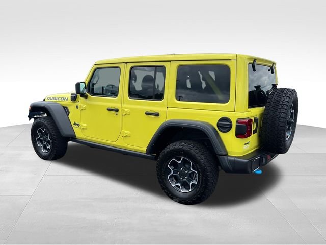 Used 2023 Yellow Jeep Rubicon 4xe image 3