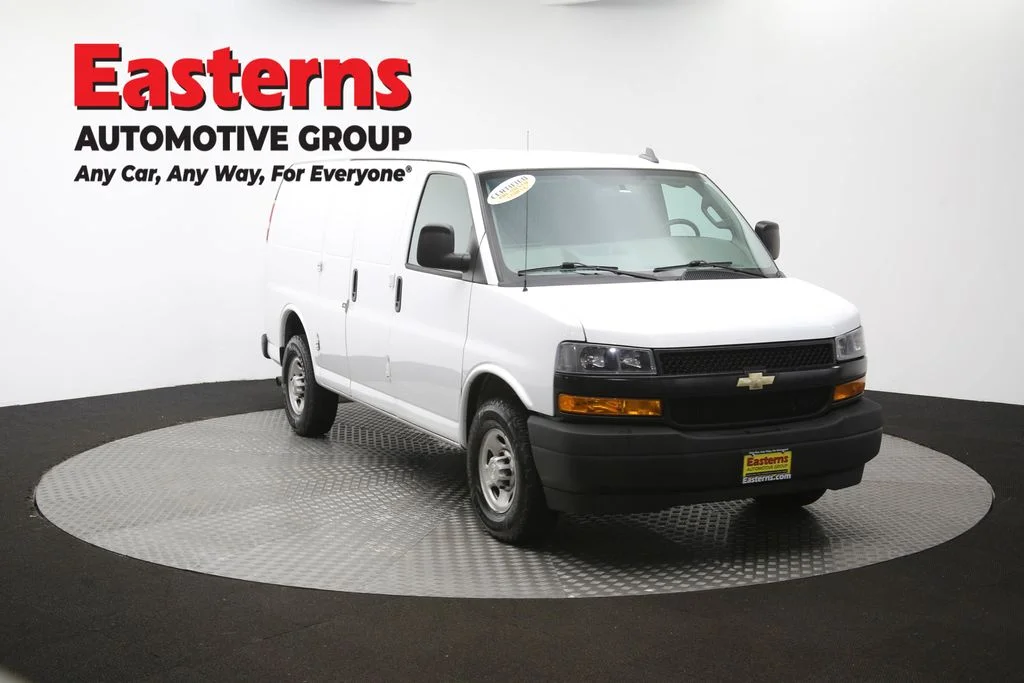 Used 2021 White Chevrolet Work Van image 48