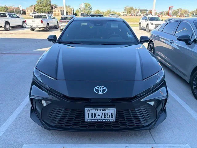 Used 2025 Black Toyota SE image 1