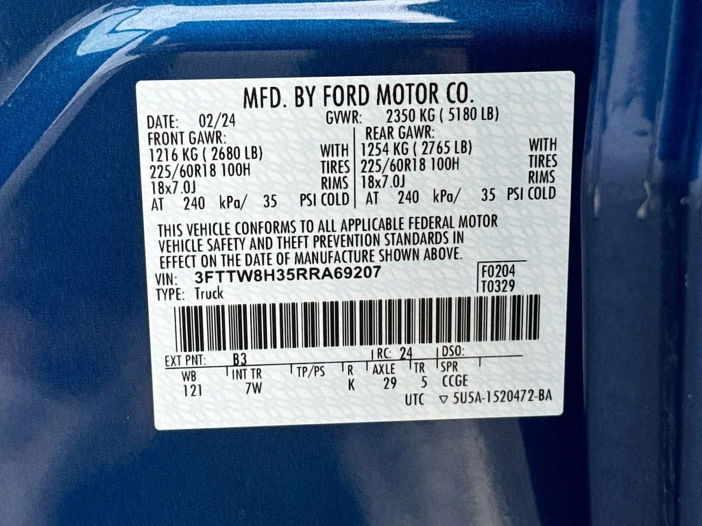 Certified Used 2024 Blue Ford XLT image 31