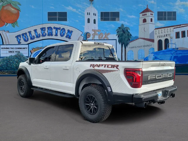 New 2026 Oxford White Ford Raptor image 3