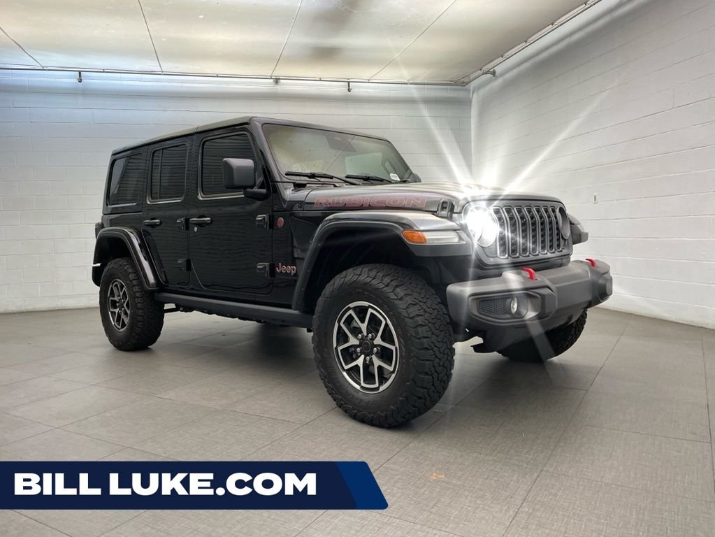 New 2025 Black Clear-Coat Exterior Paint Jeep Rubicon image 1