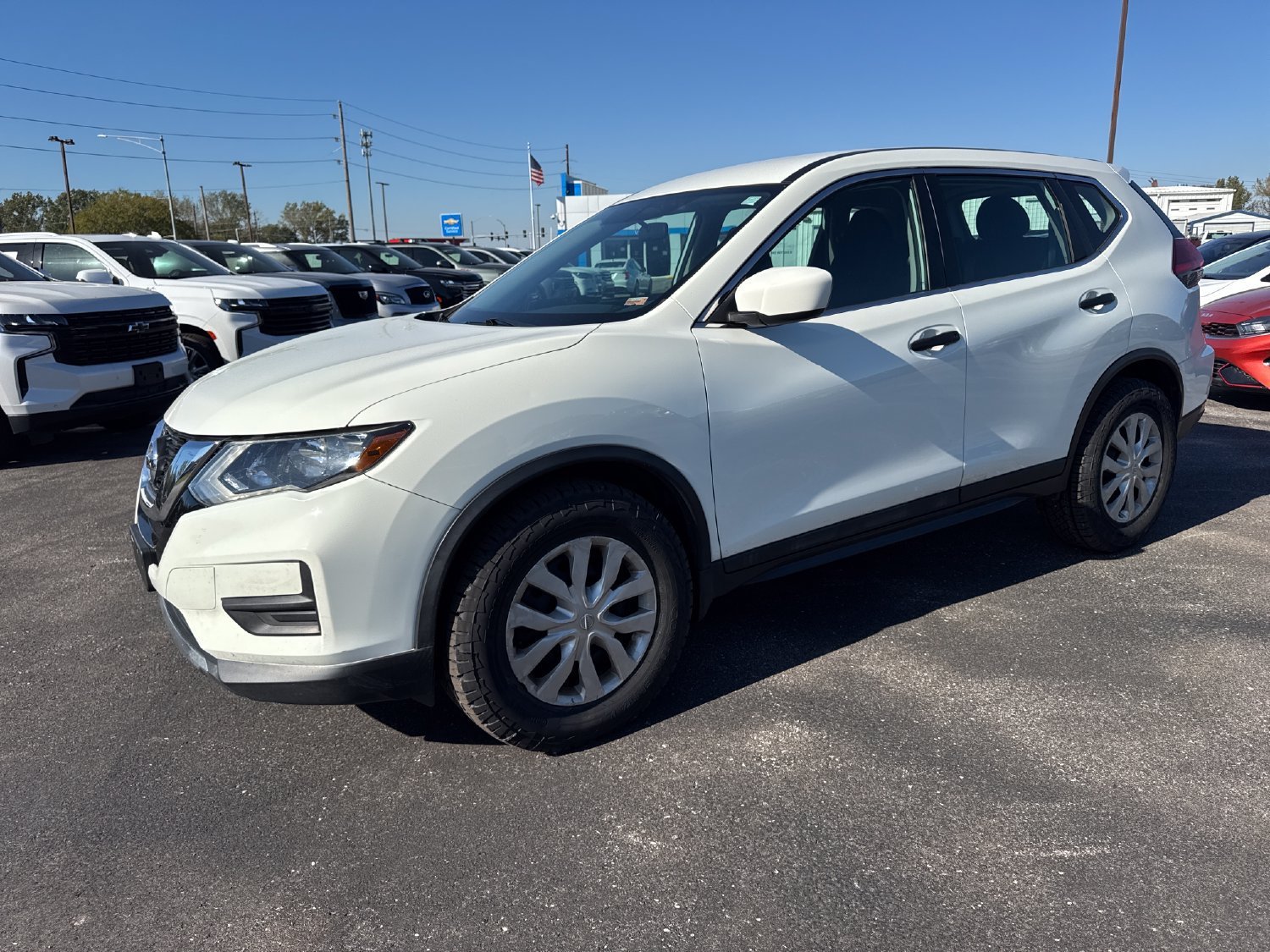 White 2017 Nissan Rogue SUV / Crossover All-Wheel Drive