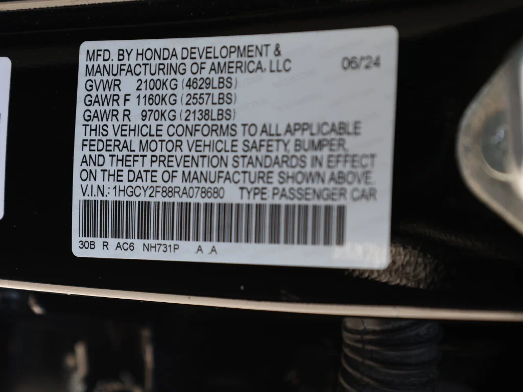 Used 2024 Black Honda Touring image 43