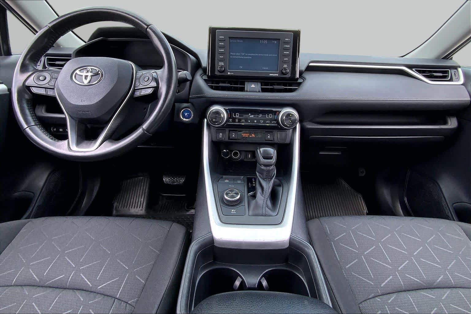 Used 2020 Silver Sky Metallic Toyota Hybrid XLE image 15