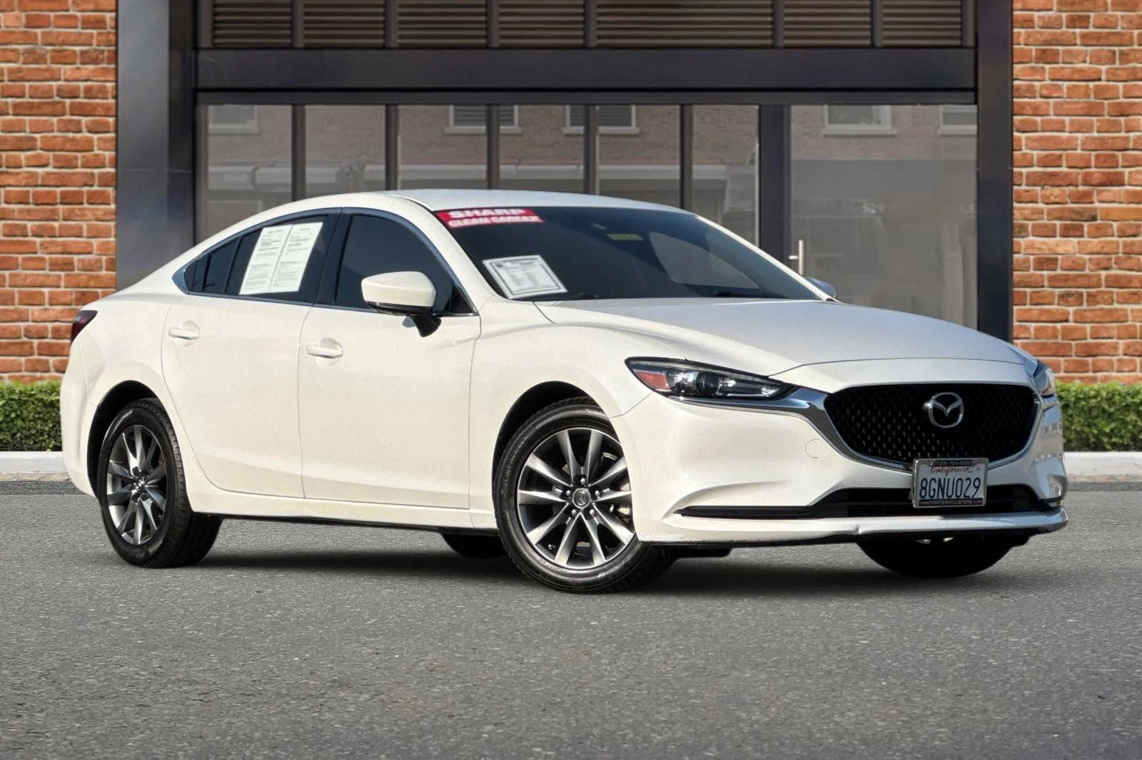 Used 2018 Mazda Mazda6 Sport with VIN JM1GL1UM9J1328442 for sale in Porterville, CA