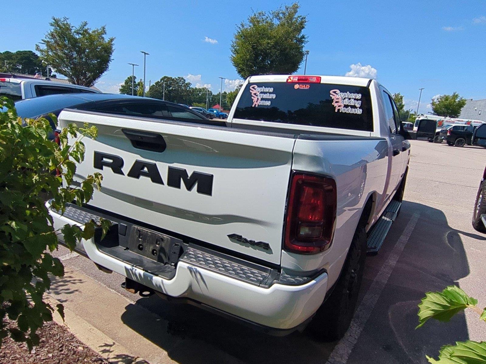Used 2025 Bright White Clearcoat Ram Big Horn image 5